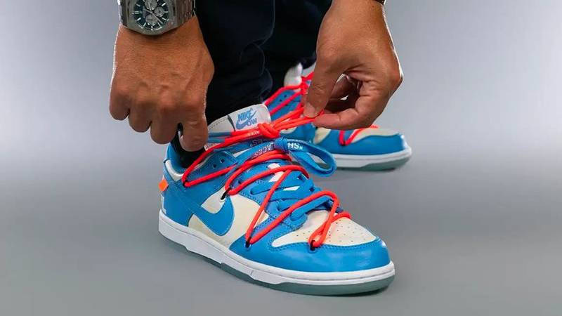 Nike Dunk Low Off-White Futura UNC