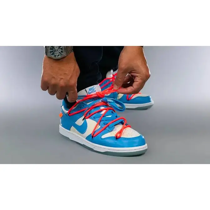 Off-White x Futura x Dunk Low 'New York Mets