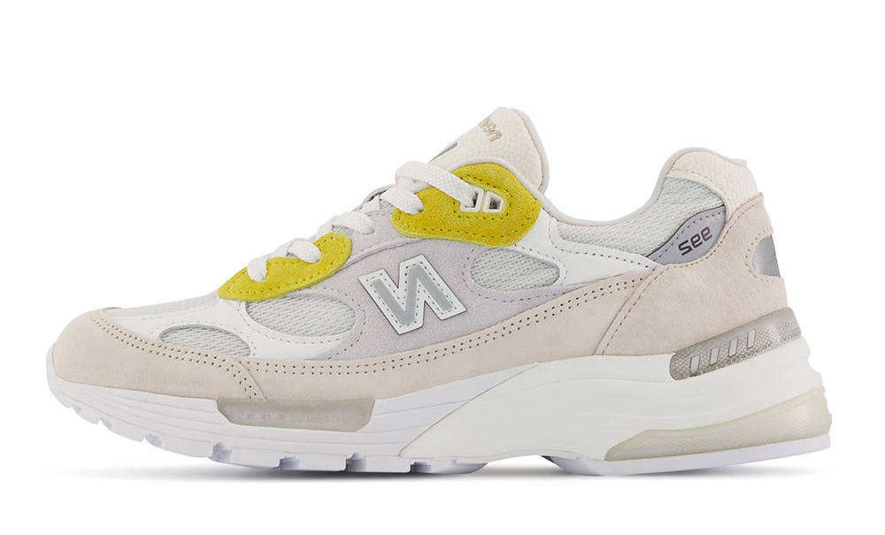 Paperboy Paris x New Balance 992 White Beige