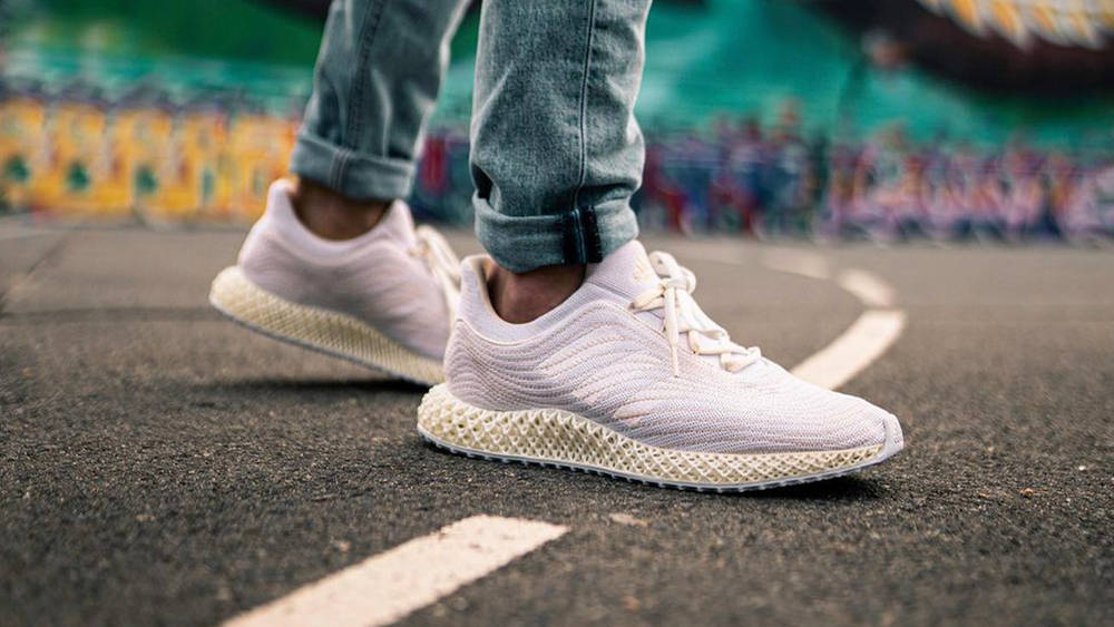 Image via hypetobs Parley x adidas Ultra 4D "Triple White"