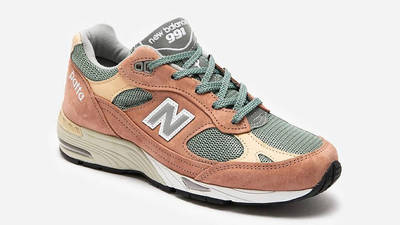 new balance 990 peach