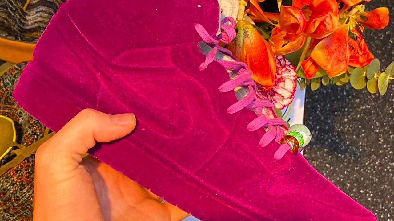 The Pigalle x Air Jordan 1 Is Wrapped in Vivacious Velvet