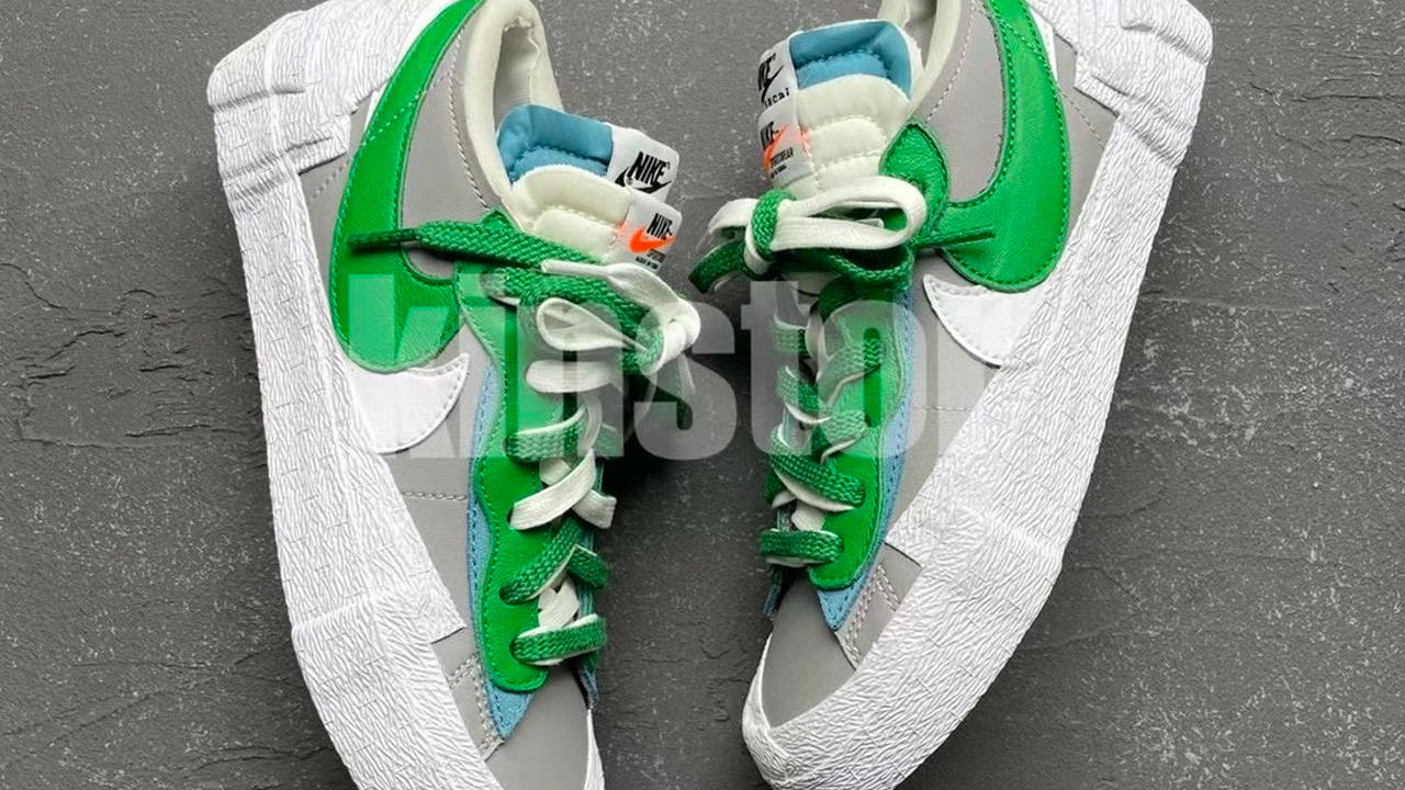 sacai x Nike Blazer Low "Classic Green"
