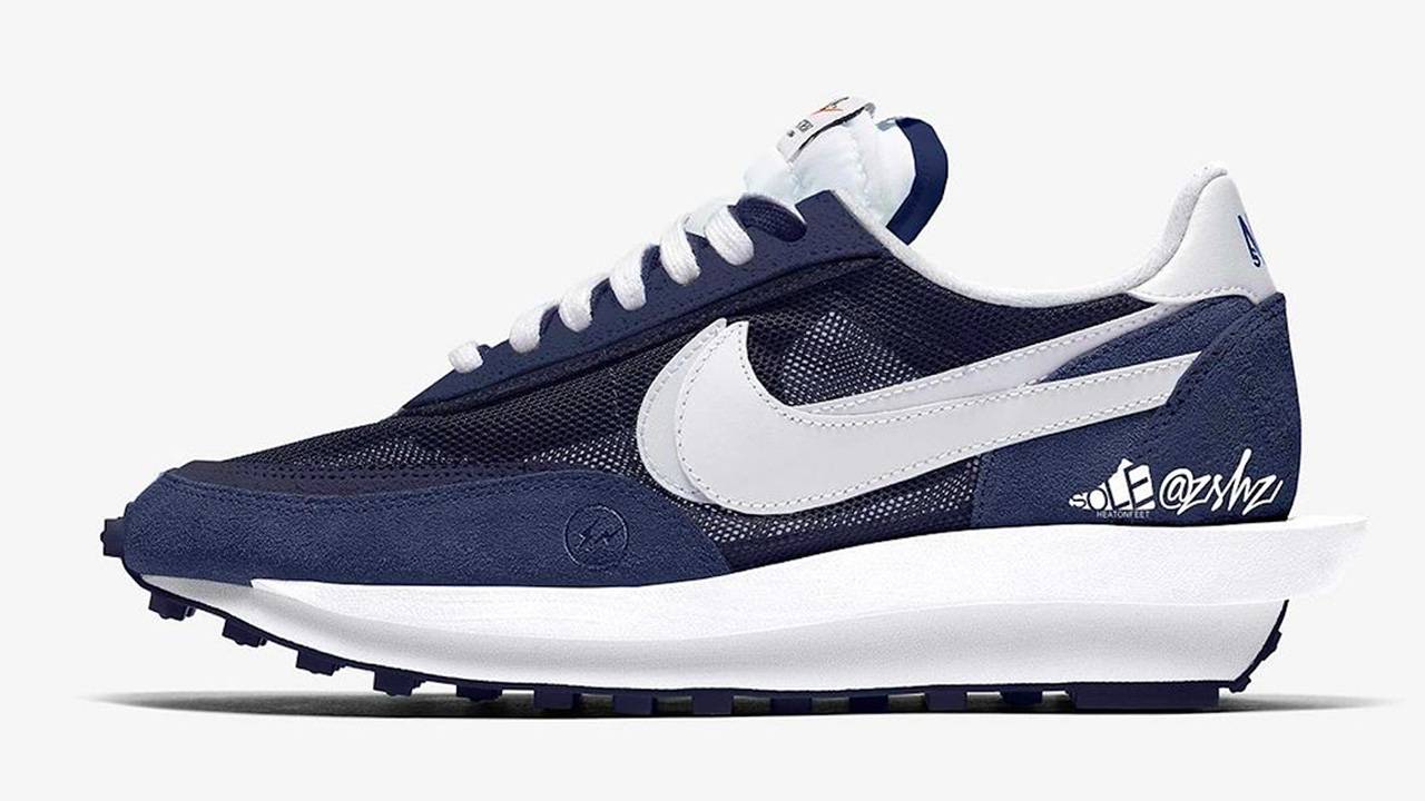 fragment design x sacai x Nike LDWaffle