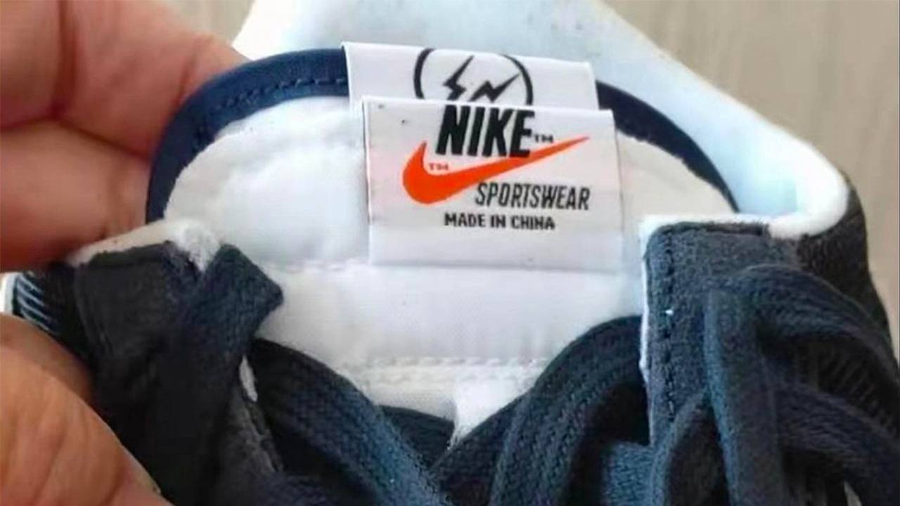 fragment design x sacai x Nike LDWaffle