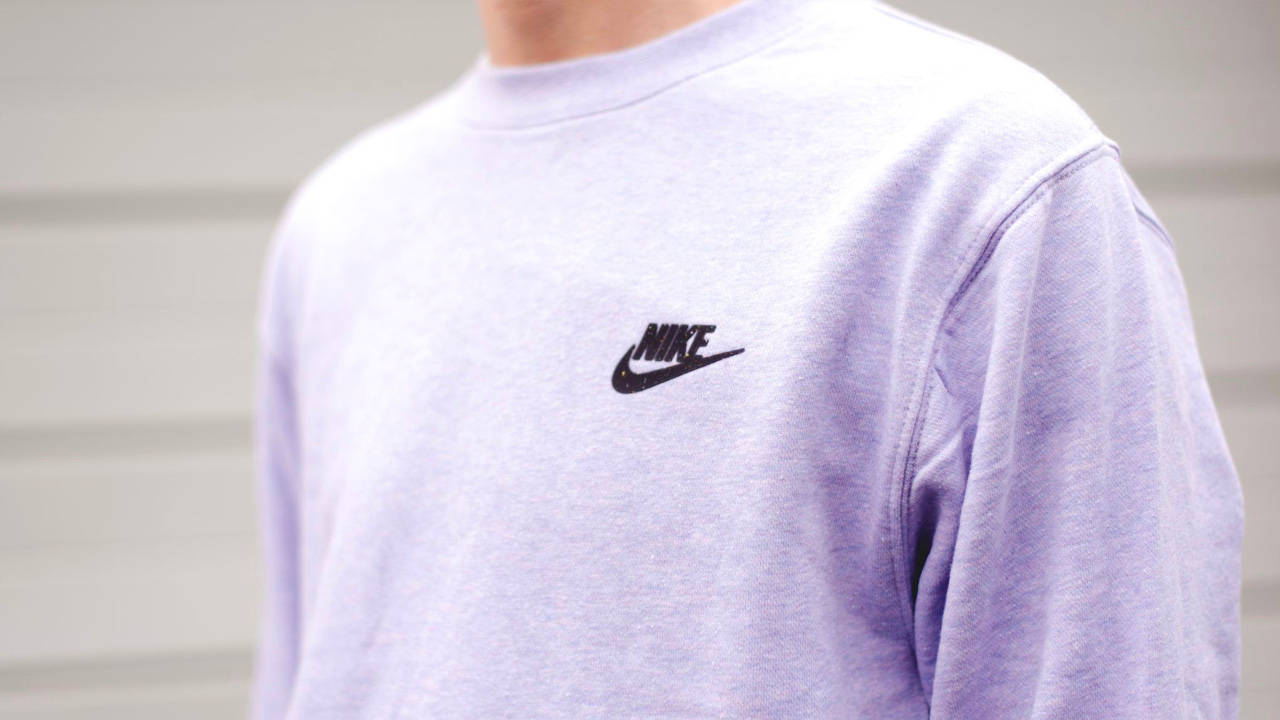 The Nike Sportswear Crew Sweatshirt Is Made From 100% Sustainable Materials