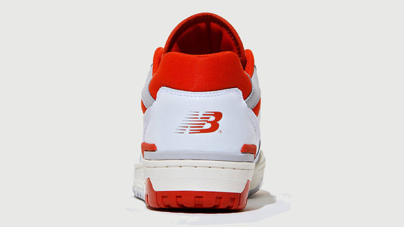 size? x New Balance 550 White Red Back