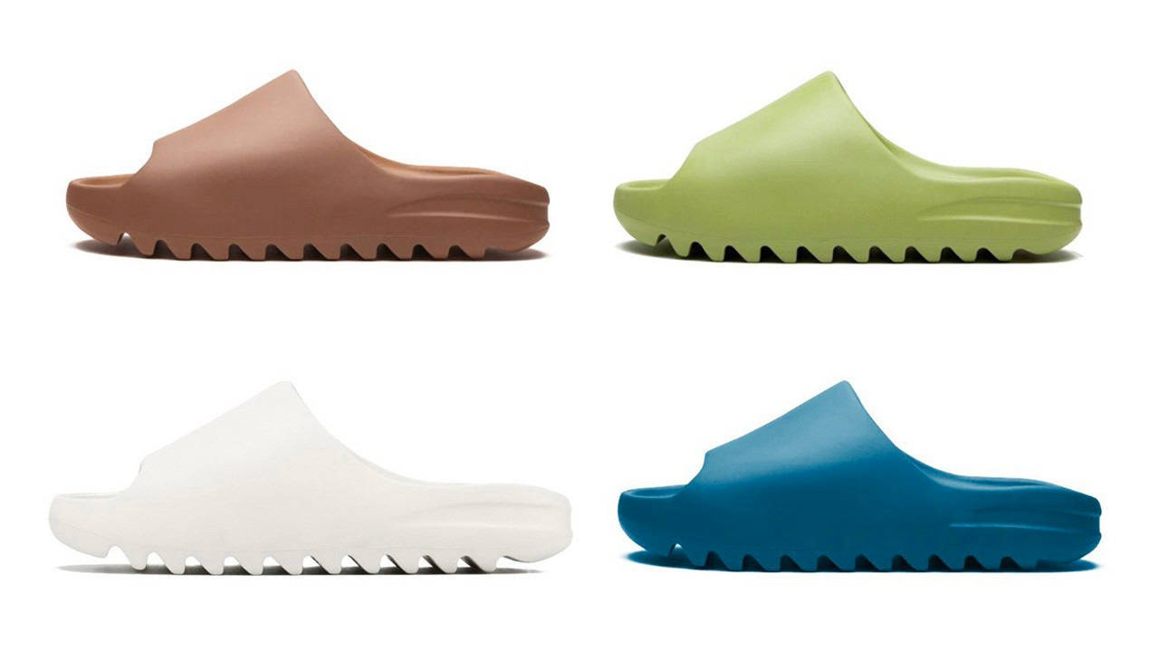 The Yeezy Slide Surfaces in Four New Colourways
