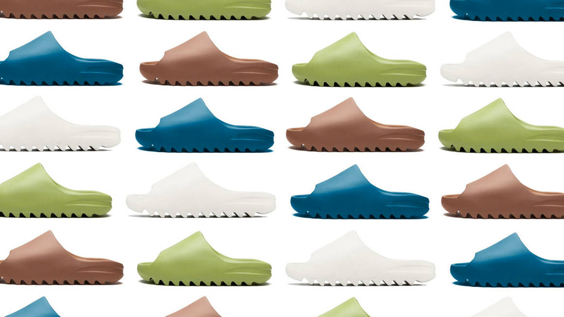 The Yeezy Slide Surfaces in Four New Colourways