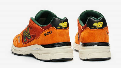 Sneakersnstuff × New Balance M920 Orange Green back