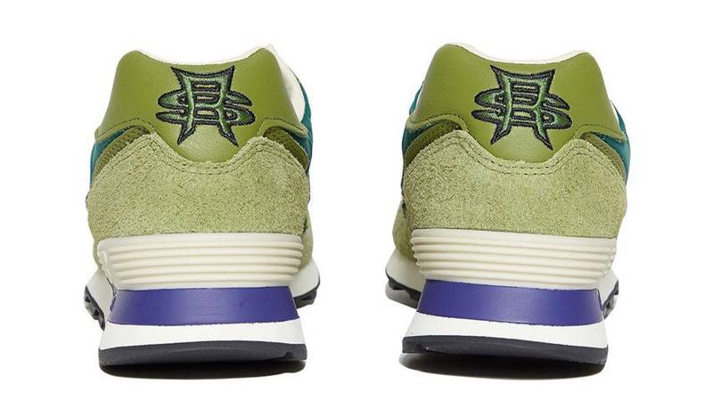 Stray Rats x New Balance 574 Green Multi Back