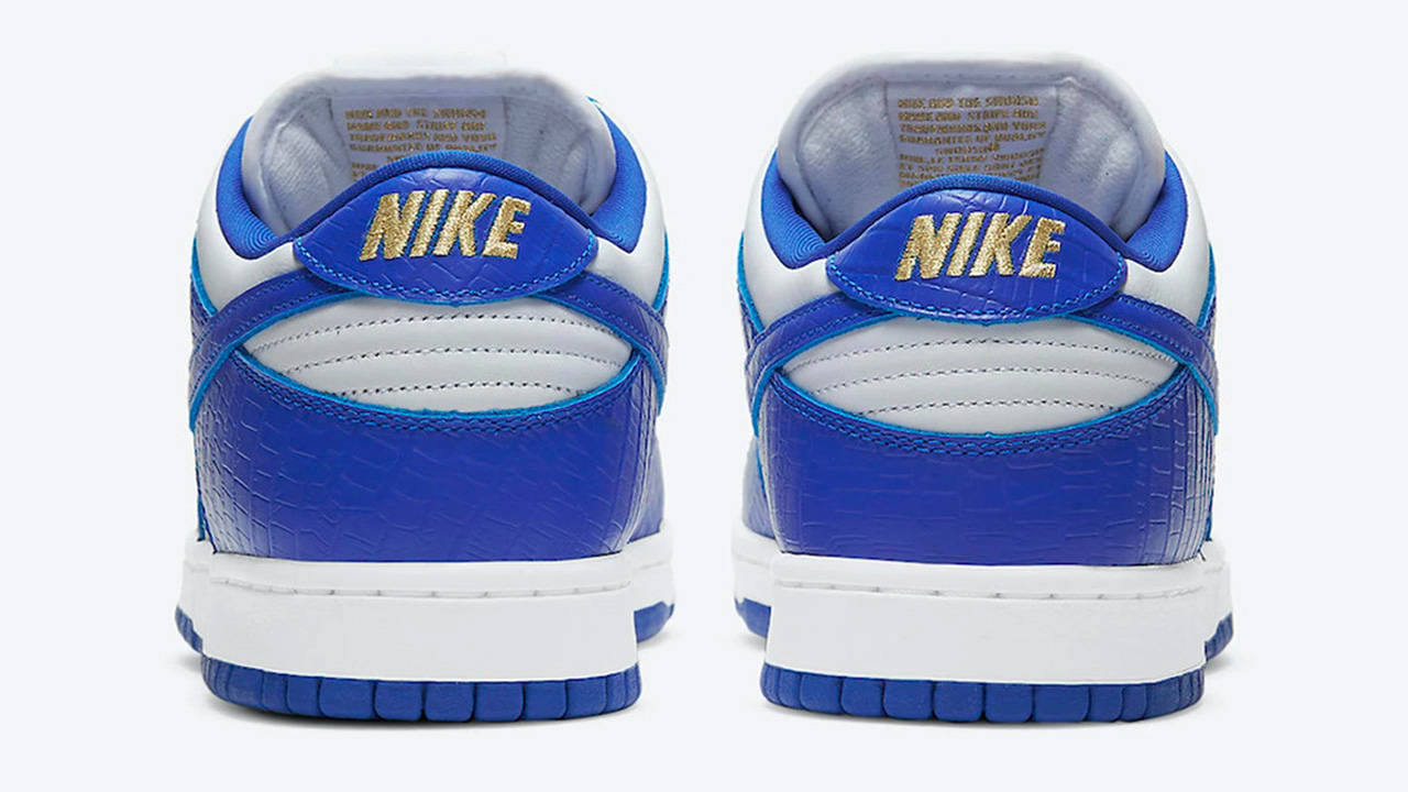 Supreme x Nike SB Dunk Low "Hyper Blue"