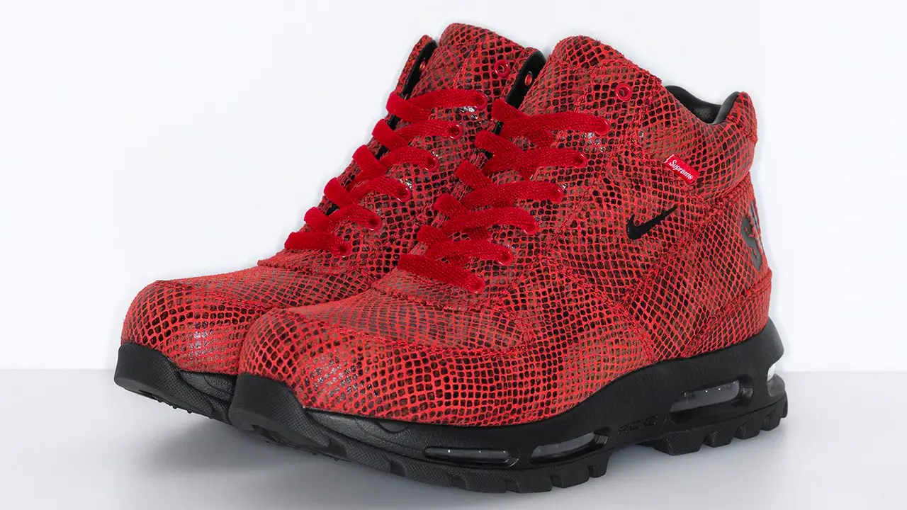 The Supreme x Nike Air Max Goadome Boot Gets Unveiled | The Sole Supplier