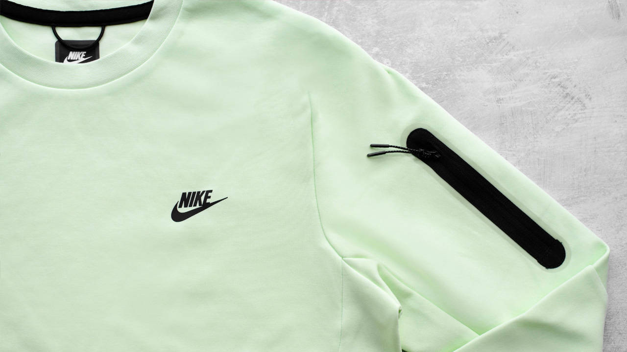 The Nike Sportswear Tech Fleece Crew Drops in 4 Colourways