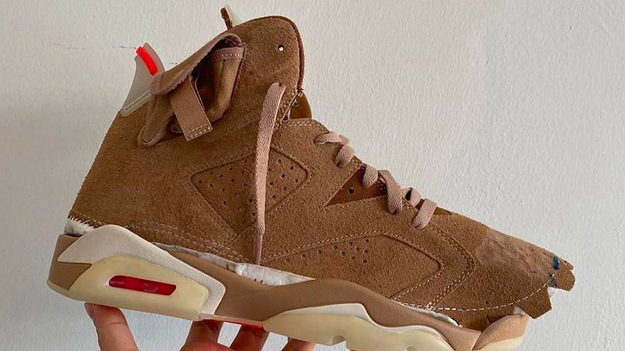Travis Scott x Air Jordan 6 "British Khaki"