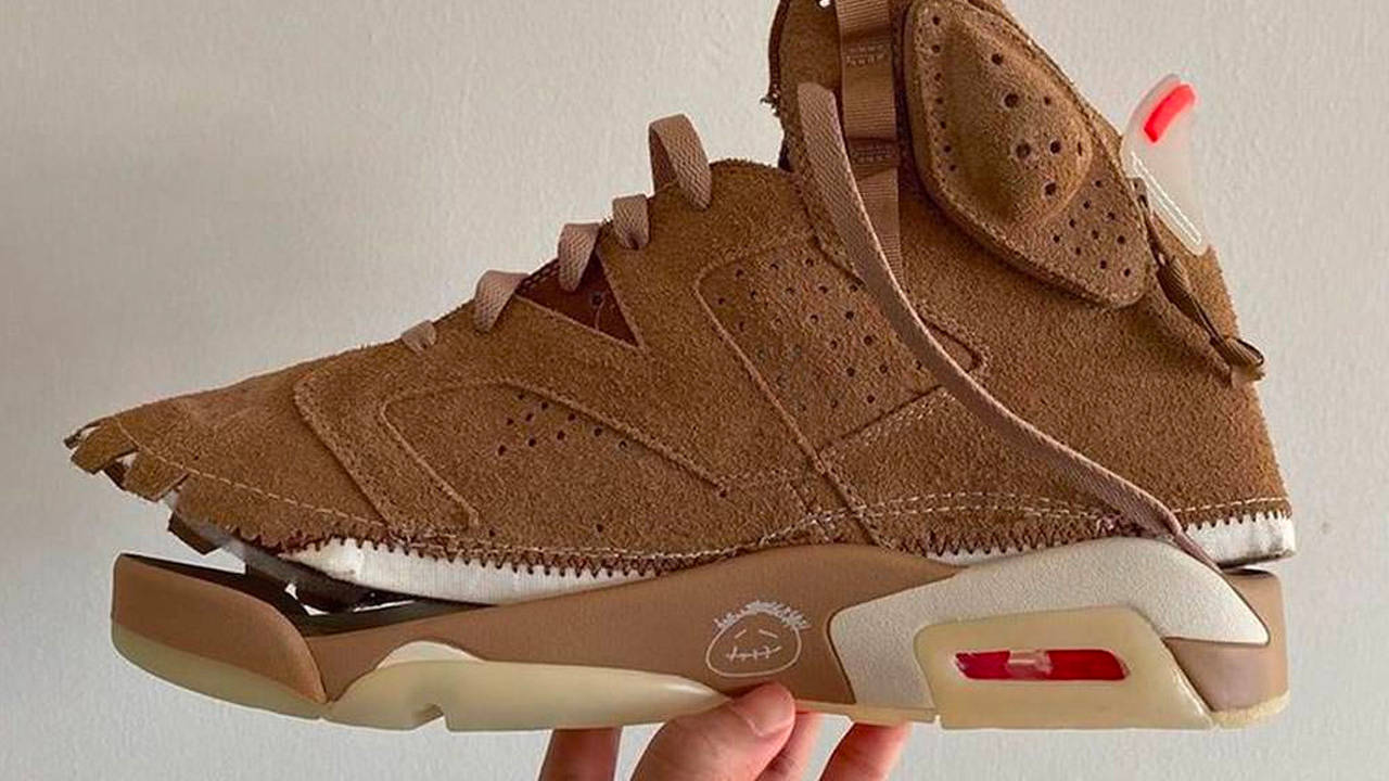 Travis Scott x Air Jordan 6 "British Khaki"