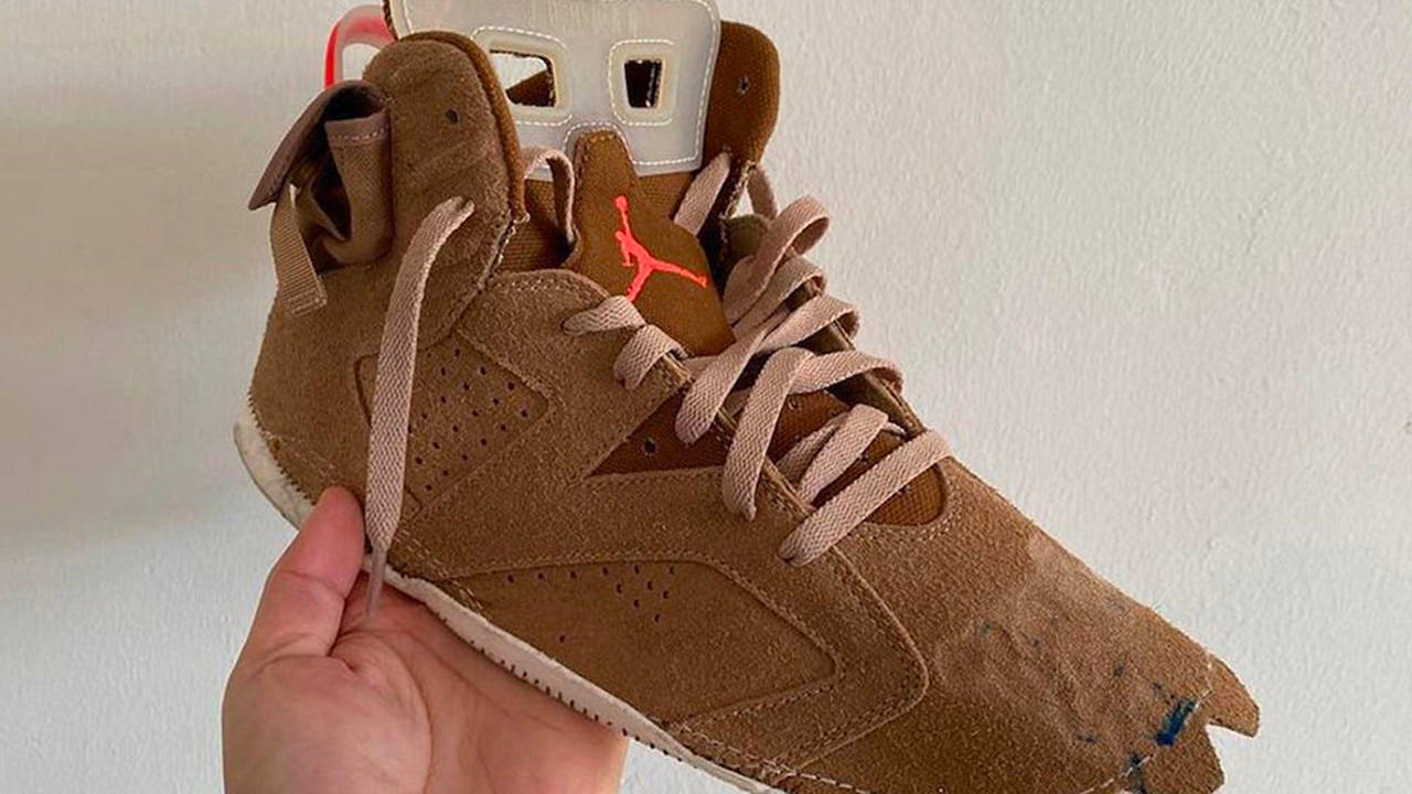 Travis Scott x Air Jordan 6 "British Khaki"