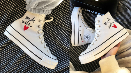 Spread A Little Love In These Valentine's Day Converse Spread A Little Love In These Valentine's Day Converse