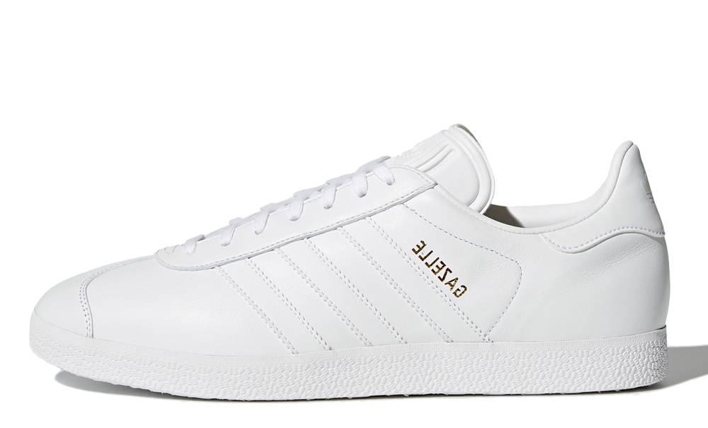 adidas Gazelle Cloud White Gold Metallic