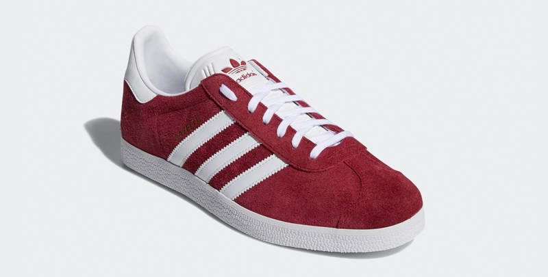 adidas Gazelle Collegiate Burgundy Front