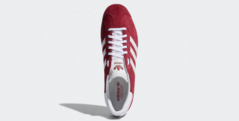 adidas Gazelle Collegiate Burgundy Middle