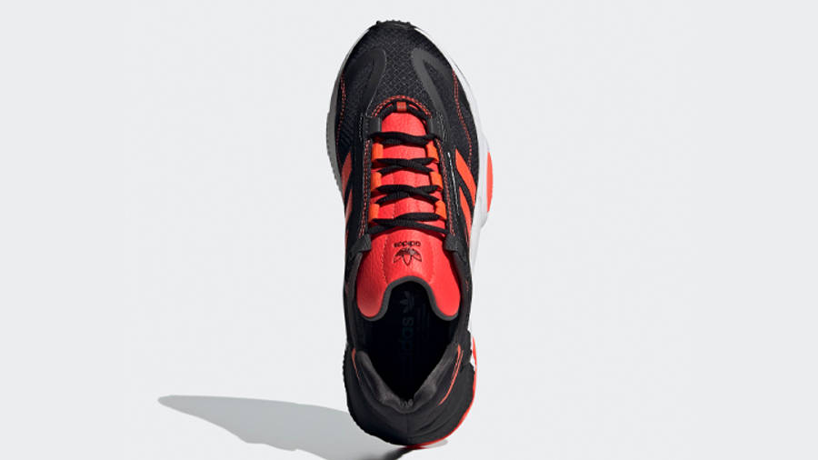 adidas Ozweego Pure Core Black Solar Red Middle
