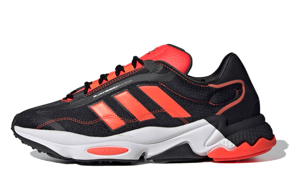 adidas Ozweego Pure Core Black Solar Red | Where To Buy | H04536 | The ...