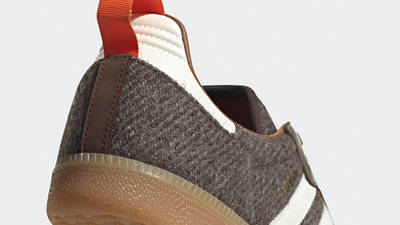 adidas Samba OG Dark Brown Closeup