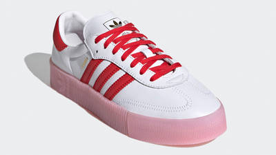 adidas Sambarose White Red True Pink | Where To Buy | FX6269 | The Sole ...
