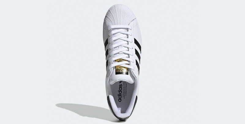 adidas Superstar Cloud White Black Middle