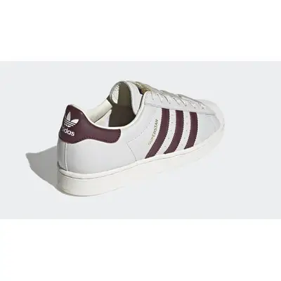 Superstar white outlet maroon