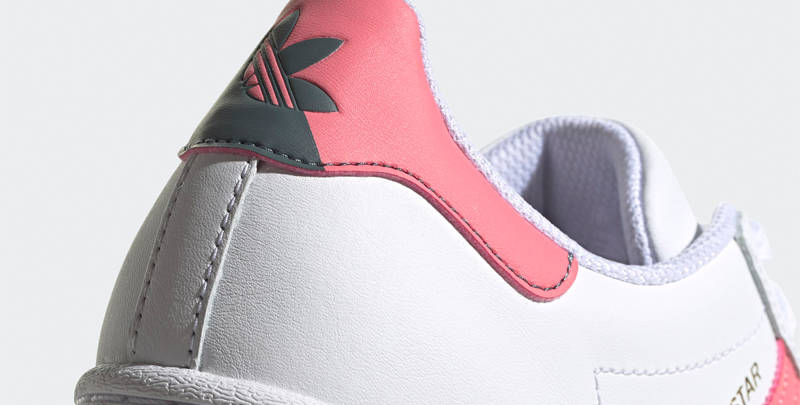 adidas Superstar White Pink