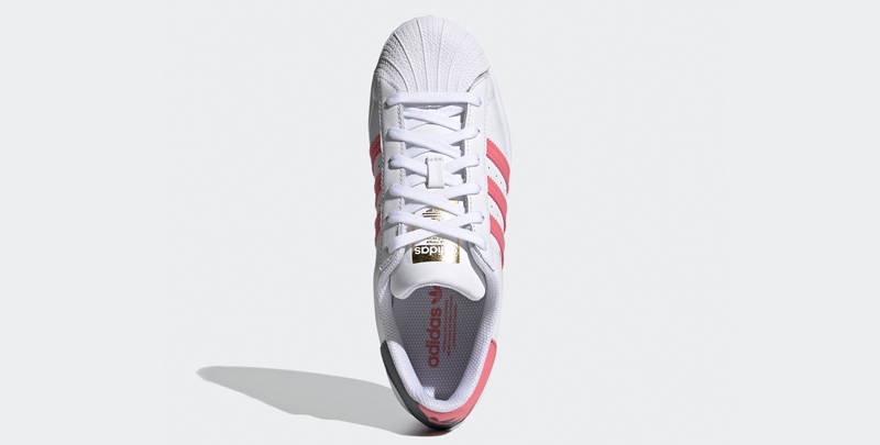 adidas Superstar White Pink