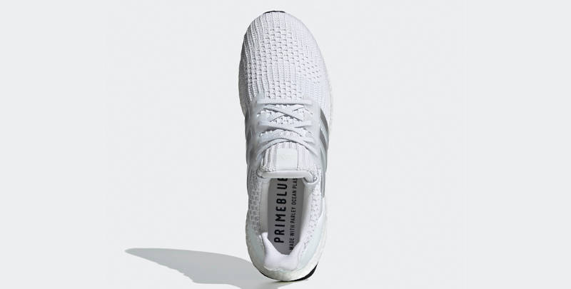 adidas Ultra Boost 4.0 DNA White Silver Metallic Middle