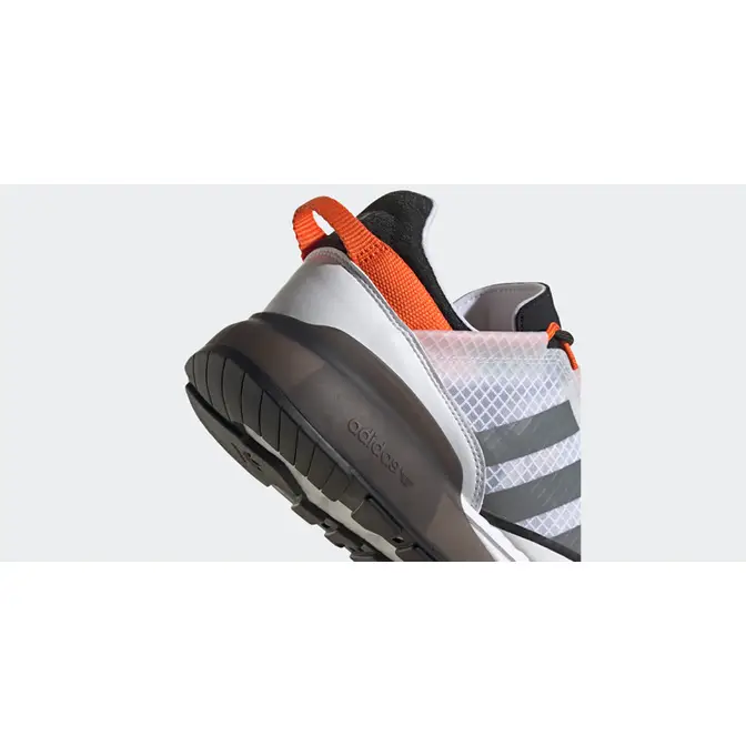 adidas ZX 2K Boost Pure Cloud White Orange | Where To Buy | H06568 
