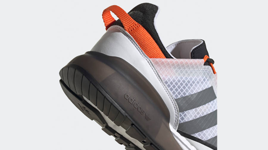 adidas ZX 2K Boost Pure Cloud White Orange | Where To Buy | H06568 ...