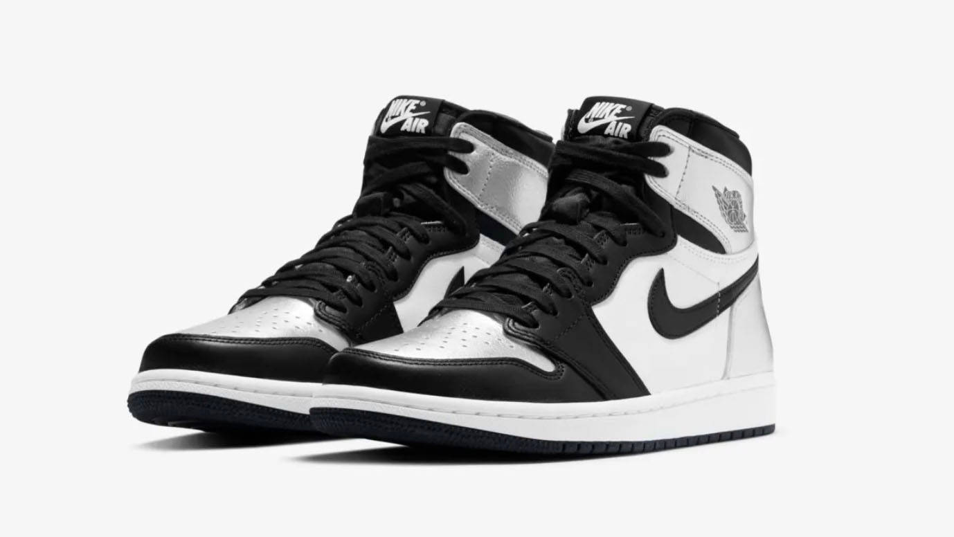 Air Jordan 1 Silver Toe