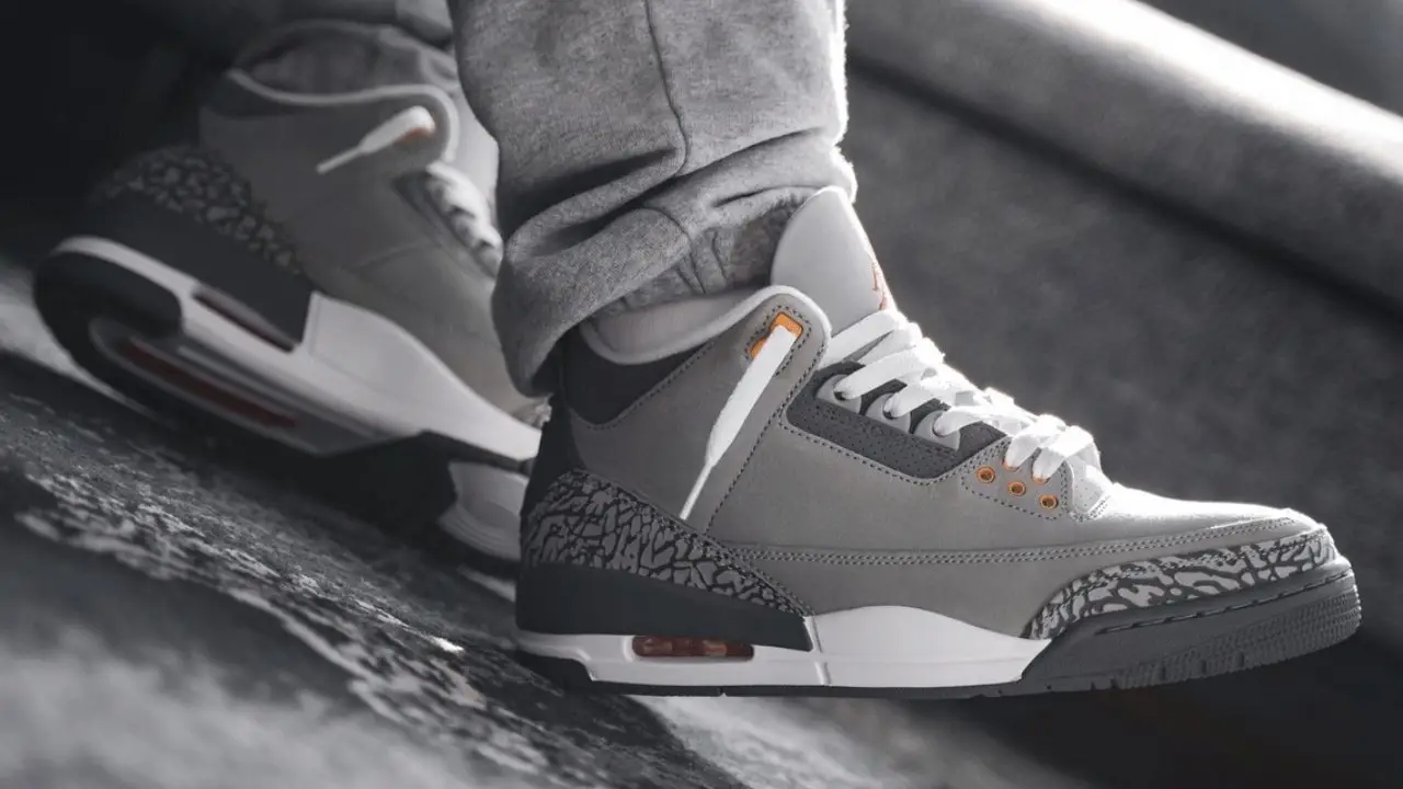 Gray store jordan 3