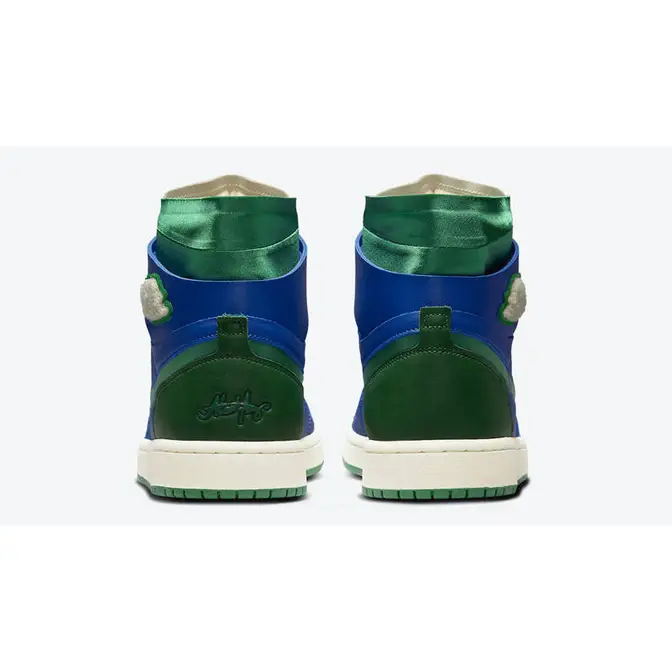 aleali may x jordan 1 zoom comfort green royal blue