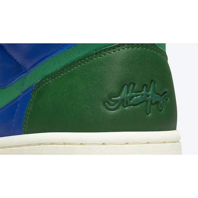 aleali may x jordan 1 zoom comfort green royal blue