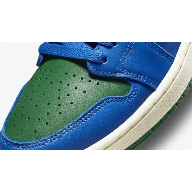 aleali may x jordan 1 zoom comfort green royal blue