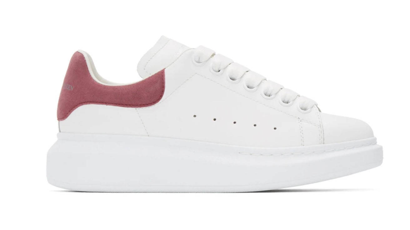 Alexander McQueen Sneaker White Pink