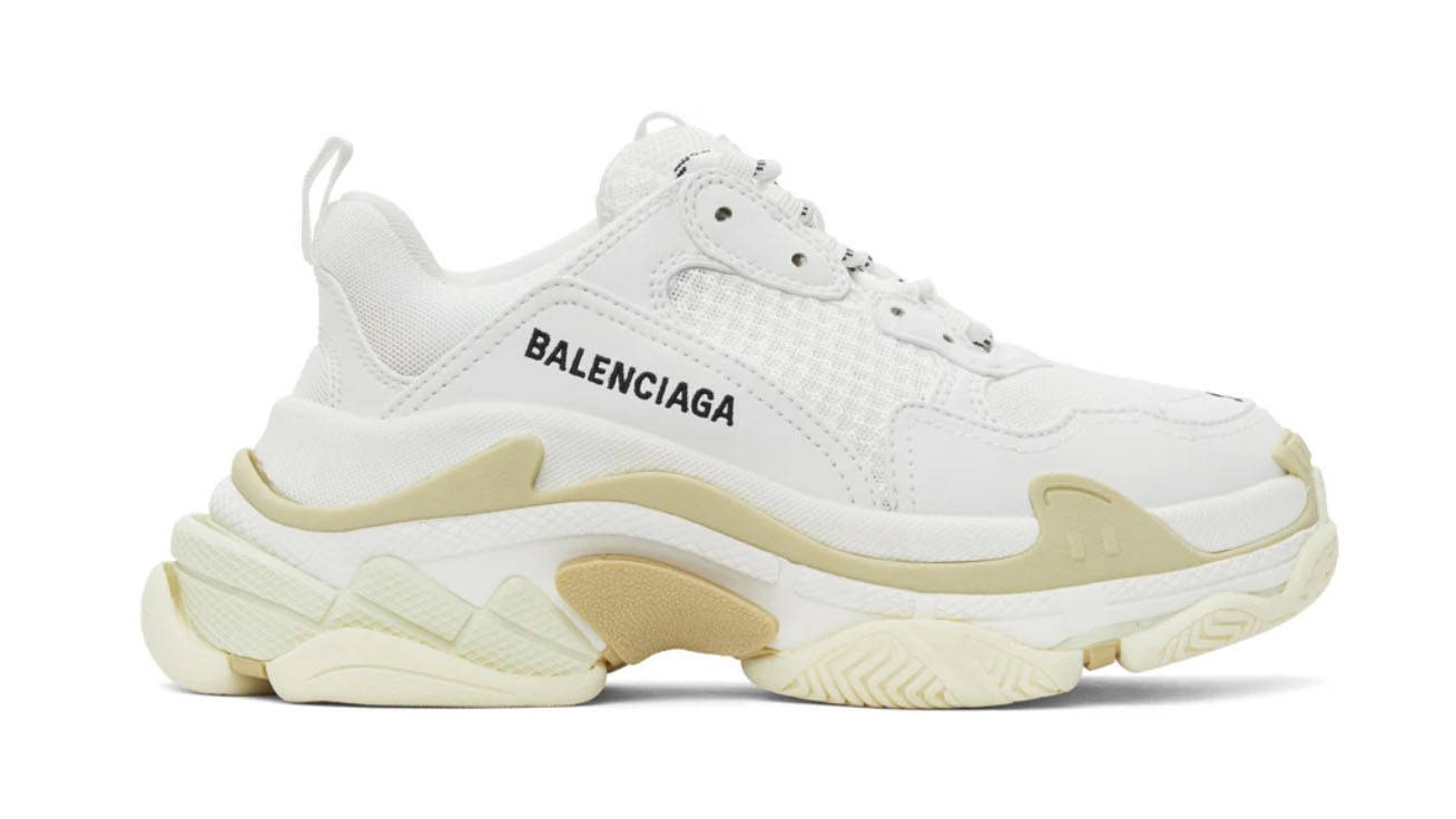Balenciaga Triple S Cream