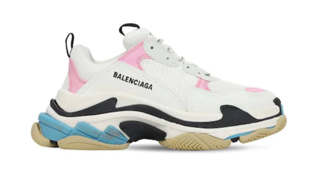 Balenciaga Triple S Pink Blue