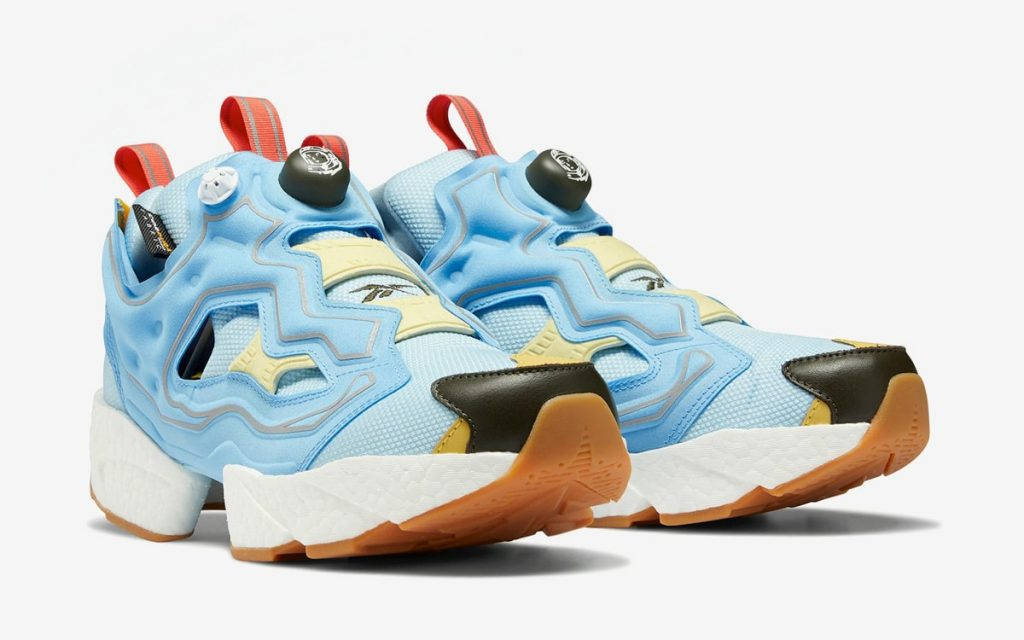 Reebok pump fury deals blue