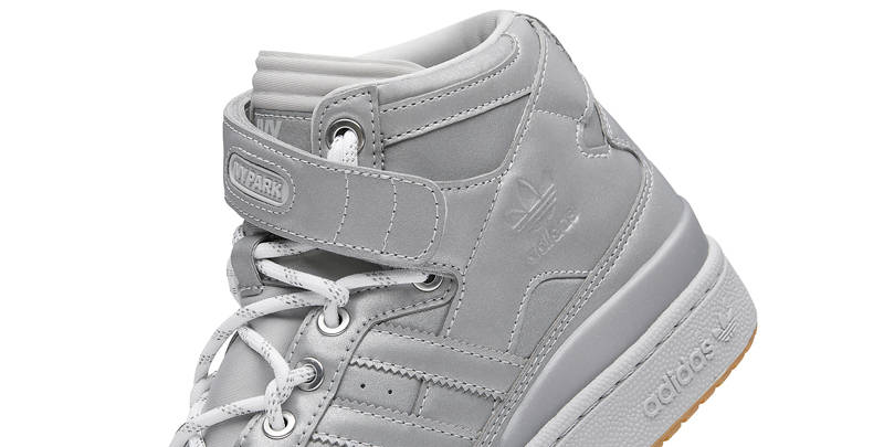Beyonce Ivy Park x adidas Forum Mid Silver Metallic