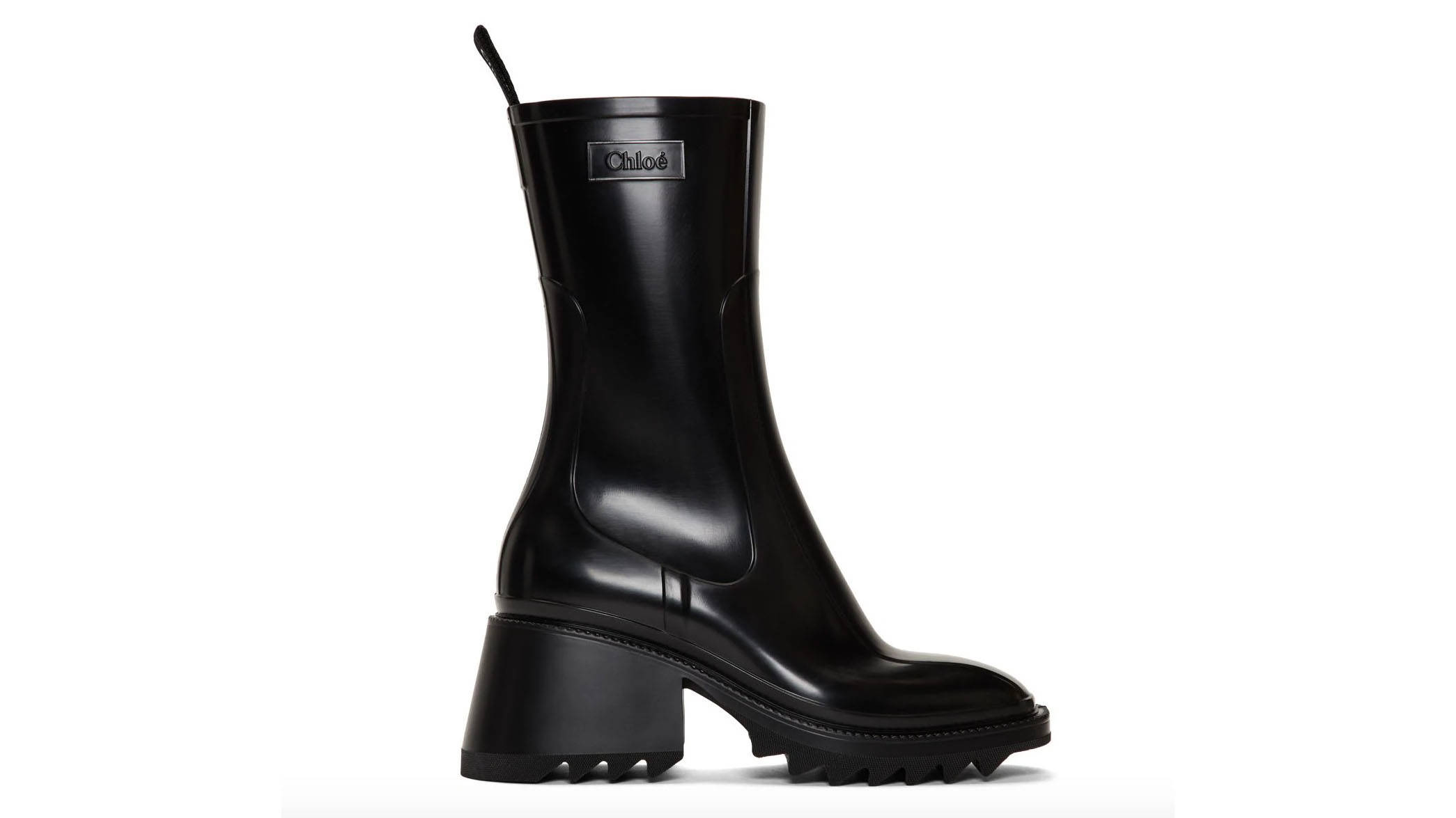 Chloe Rain Boot Black
