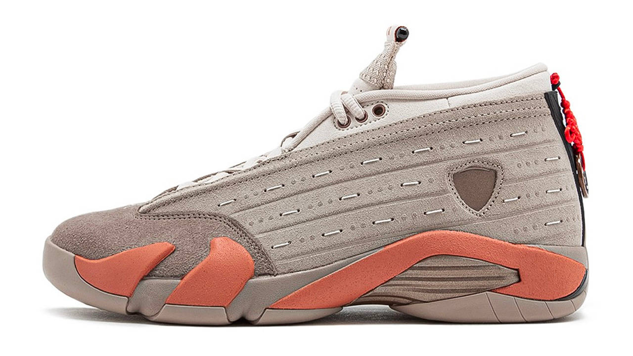 CLOT x Air Jordan 14 Low "Terracotta"
