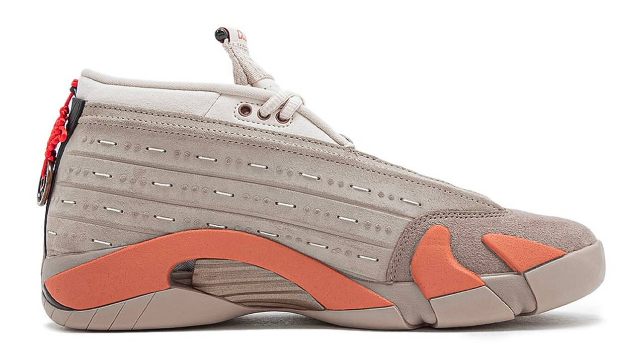 CLOT x Air Jordan 14 Low "Terracotta"