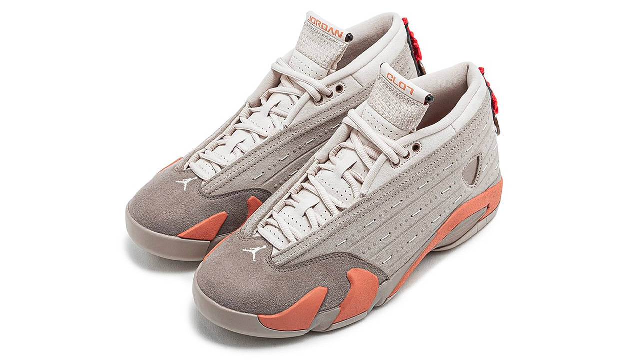 CLOT x Air Jordan 14 Low "Terracotta"